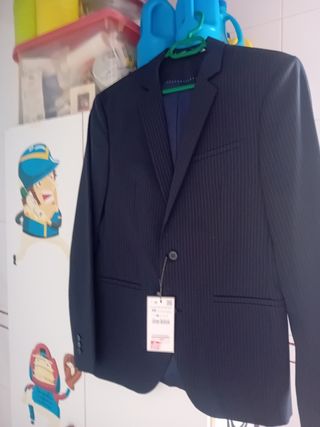 Americana hombre zara t.48 nueva