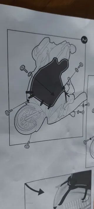 Manta Tucano para SYM GTX - A estrenar