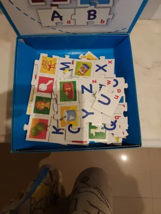 Juego Educa El Abecedario 58 Piezas