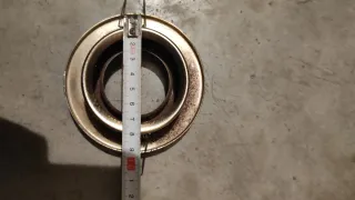 Foco halógeno dorado