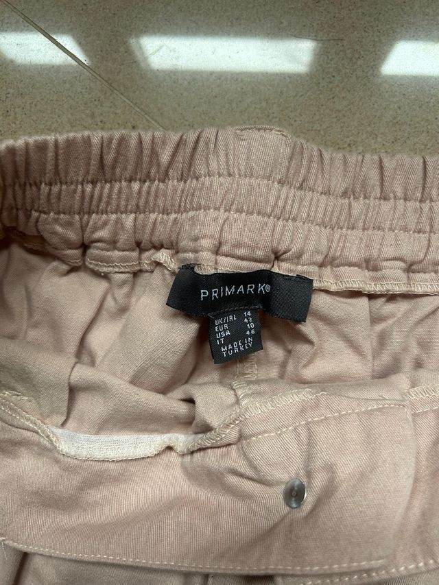 Pantalones cargo rosas