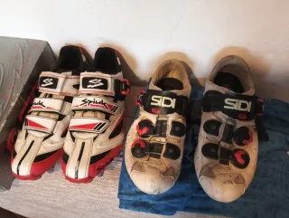 Zapatillas Sidi Ciclismo Rojo/Blanco