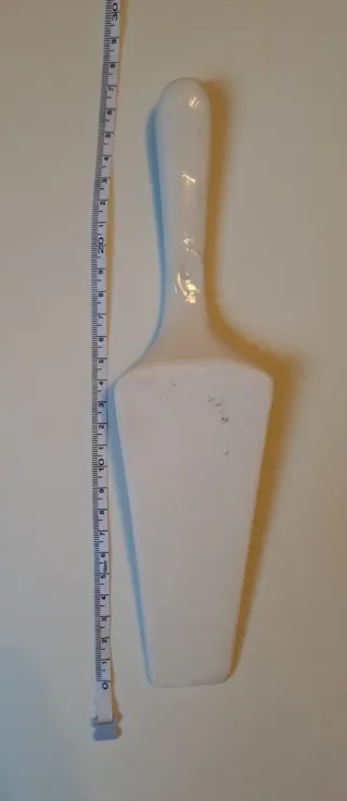 Pala Torta Natale Porcellana Conad Decorata