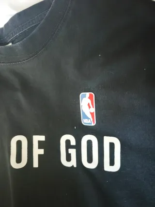 Camiseta Nike Fear of God Negra