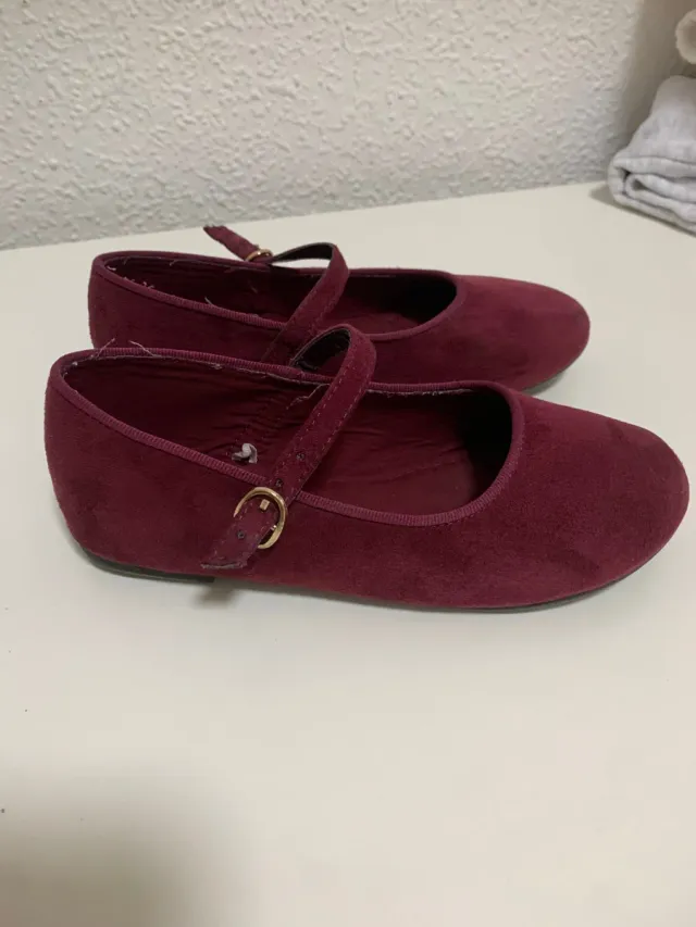 Merceditas bambina Sfera colore bordeaux taglia 32