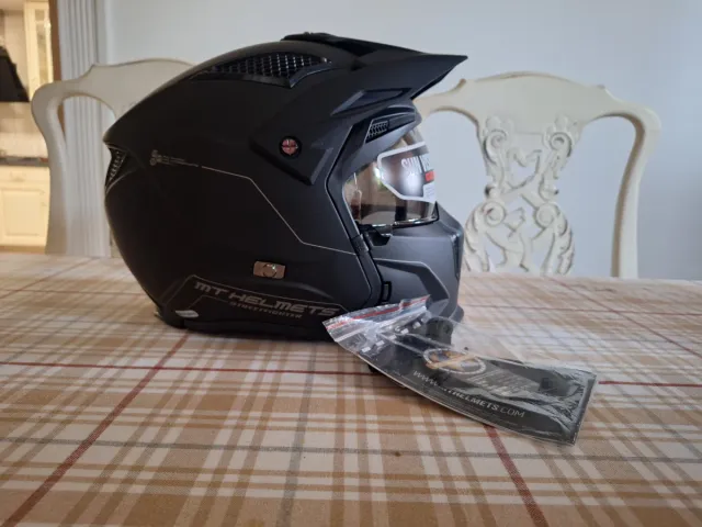 Casco Moto MT StreetFighter Negro Mate