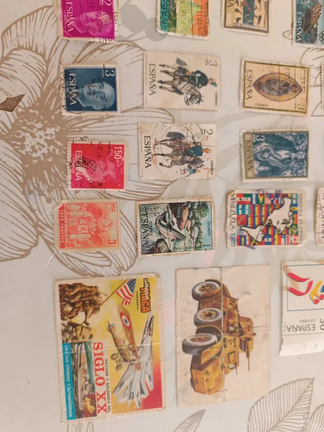 Lotto di francobolli spagnoli