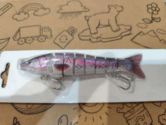 Señuelo de pesca articulado