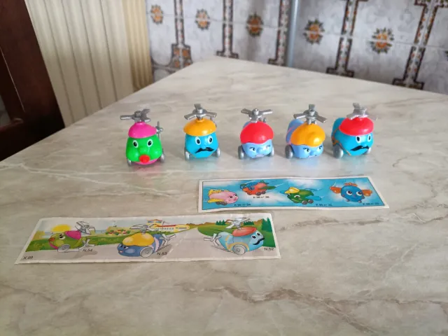 Kinder Sorpresa: 5 elicotteri giocattolo