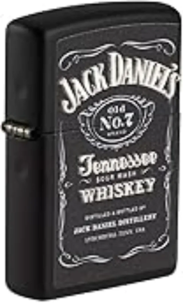 Zippo Negro Jack Daniel's
