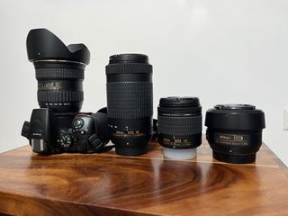 Cámara Nikon D5600 + Objetivos
