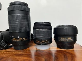 Cámara Nikon D5600 + Objetivos