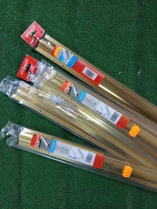 Lote 8 tapacables latón 100 cm Brinox