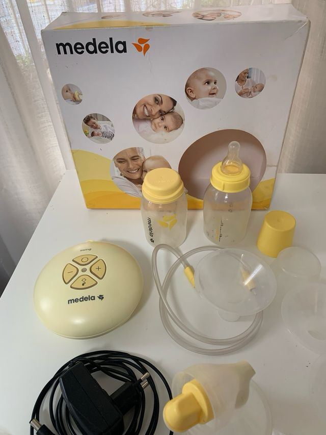 Sacaleches Medela Electrico poco uso + accesorios