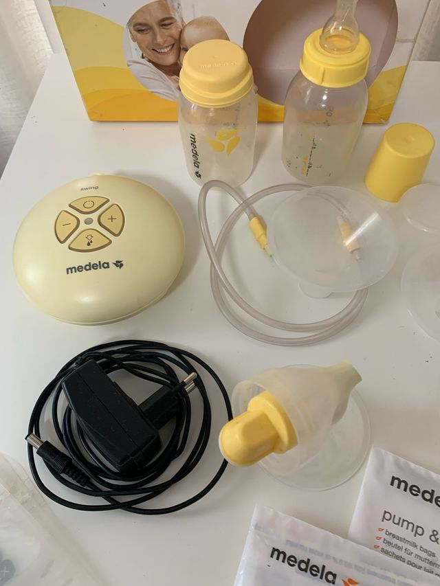 Sacaleches Medela Electrico poco uso + accesorios