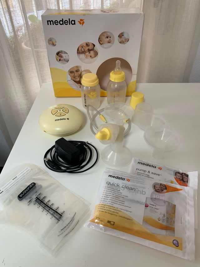 Sacaleches Medela Electrico poco uso + accesorios