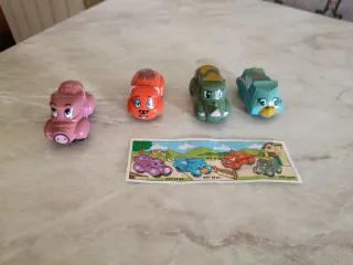 Kinder Sorpresa 4 Macchinine Animali