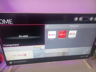 Smart TV LG 40 Blanca