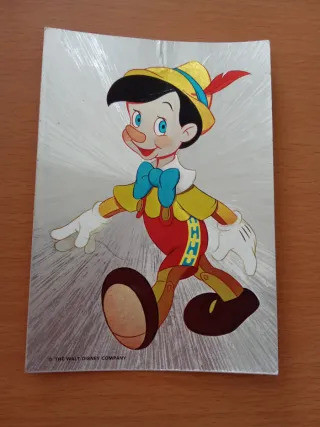 Postal Pinocchio Disney