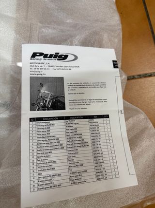 Parabrisas Puig Daytona