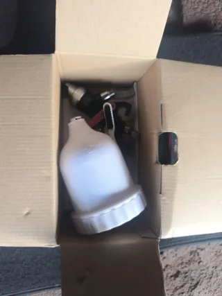 Pistola Pintar Neumática Parkside PDFP 500 B2