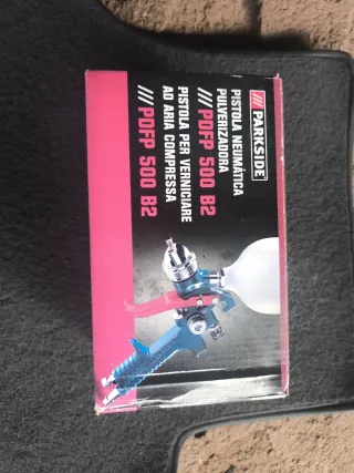 Pistola Pintar Neumática Parkside PDFP 500 B2