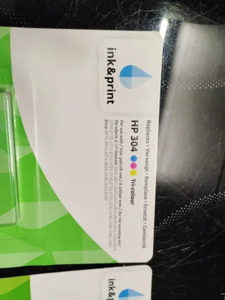 ME QUEDA SOLO EL TRICOLOR Cartucho Tinta HP 304