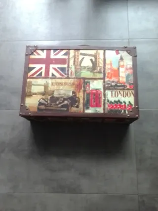 Maletín Vintage London 38 x 25 x 12