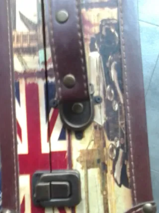 Maletín Vintage London 38 x 25 x 12