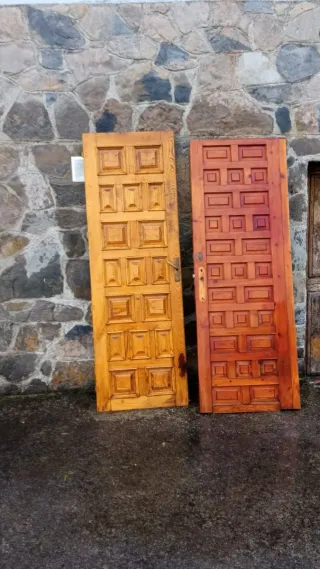 Puertas de madera rústicas