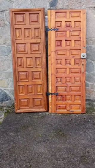 Puertas de madera rústicas
