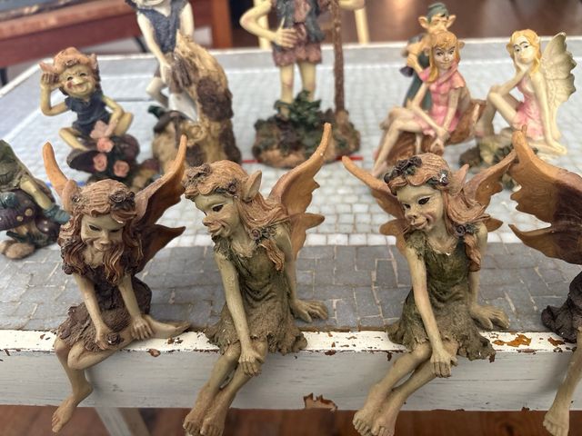 Lote figuras colección elfos y hadas