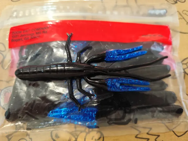 Cangrejo vinilo ZOOM negro/azul