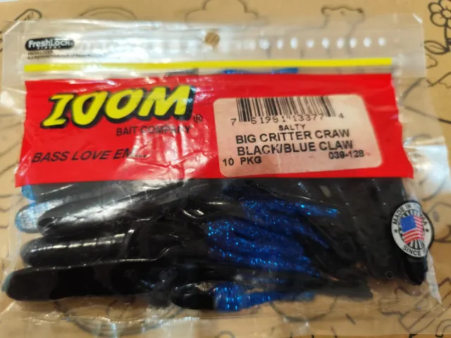 Cangrejo vinilo ZOOM negro/azul