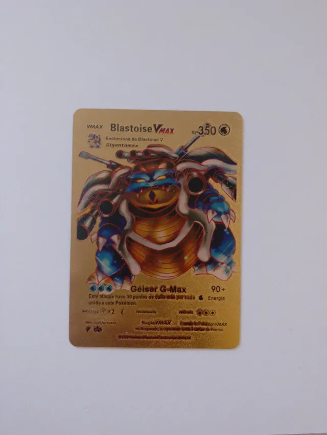 Carta Pokémon Blastoise VMAX Gigantamax