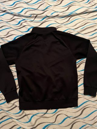 Sudadera Nike Retro Deportiva Negra Roja