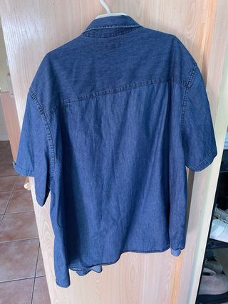 Camisa vaquera Kiabi manga corta