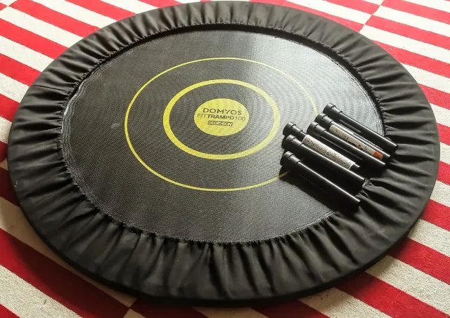 Trampolín fitness circular