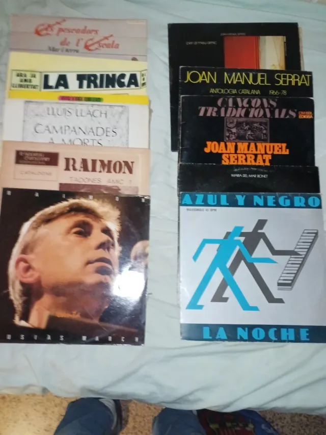 Lote 10 Vinilos Varios Artistas Folk