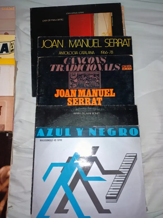 Lote 10 Vinilos Varios Artistas Folk