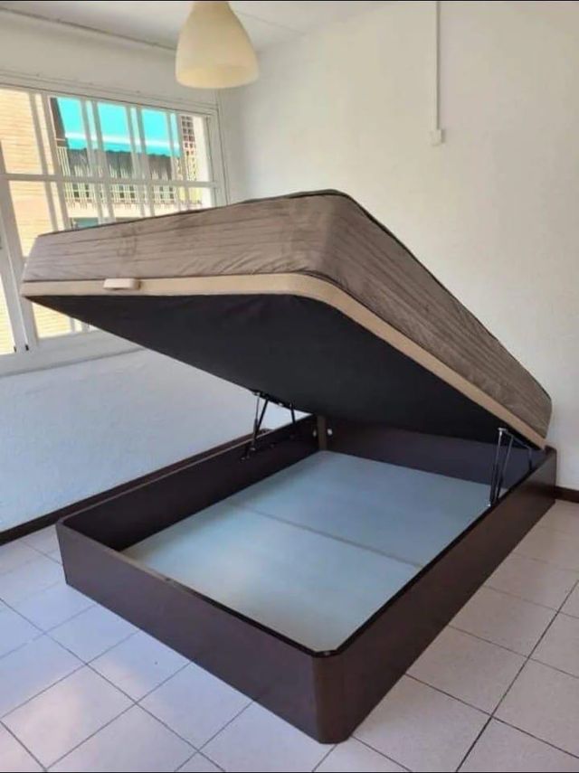 Canapé abatible con colchón