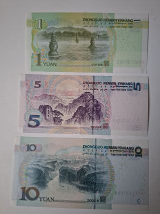 Lote Billetes de China
