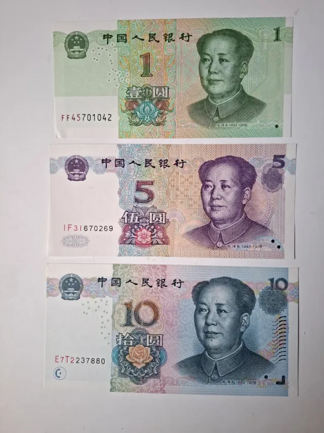 Lote di Banconote Cinesi