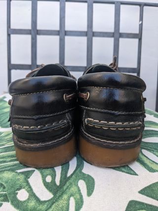 Mocasines Snipe Negro/Marrón Talla 38