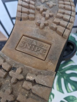 Mocasines Snipe Negro/Marrón Talla 38