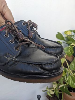 Mocasines Snipe Negro/Marrón Talla 38