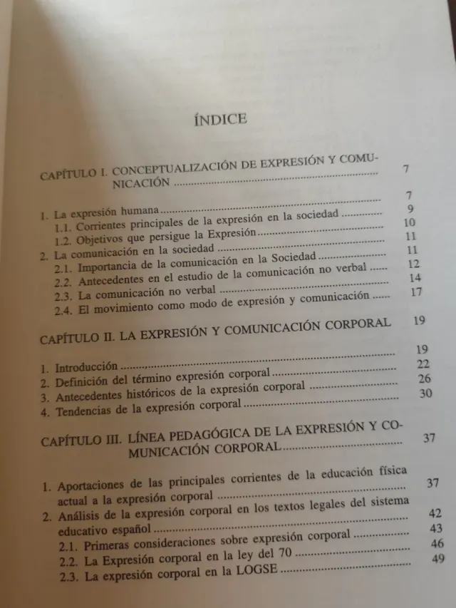 Fundamentos de la expresión corporal.