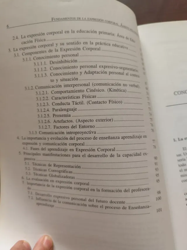 Fundamentos de la expresión corporal.