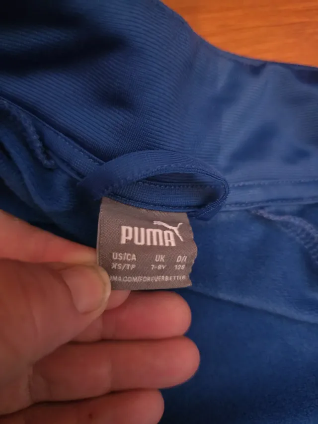 Chándal Puma niño azul ,negro y azul marino