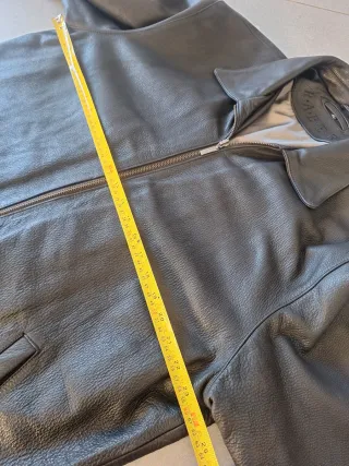 Chaqueta Cuero Piel Premium Aviador Biker Motera